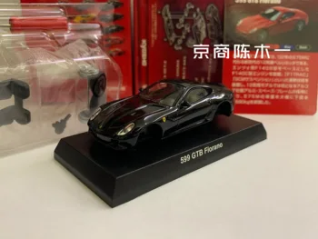 1/64 KYOSHO Ferrari 599 GTB Fiorano Koleksiyonu döküm alaşım monte araba dekorasyon modeli oyuncaklar