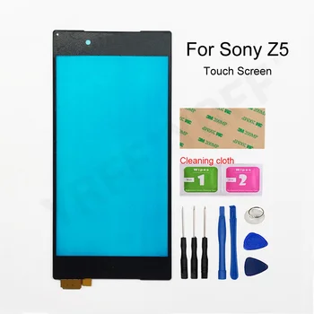 Z5 Dokunmatik Ekran Sony Xperia Z5 dokunmatik ekran digitizer Paneli Cam Panel E6603 E6633 E6653 E6683 Montaj Parçaları