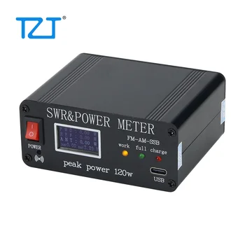 TZT FM-AM-SSB 1.8 MHz-50 MHz SWR Güç Watt Metre SWR ve Güç Ölçer Tepe Güç 120 W PWR SWR Metre