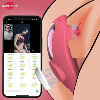 App Bluetooth Vibratör Kadınlar İçin Uzaktan Kumanda Mini Klitoris Enayi Küçük Vibro Seksi Külot Klitoris Stimülatörü Yetişkin Seks Oyuncakları