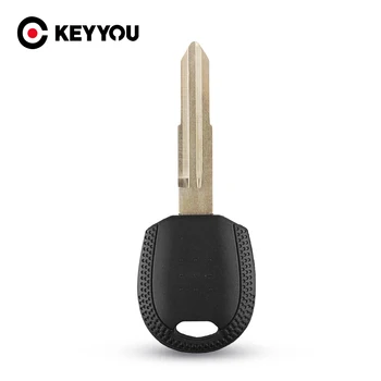 KEYYOU Yeni Transponder Anahtar Kabuk Kesilmemiş Bıçak Kia Soul için Anahtar Kutu oto aksesuarları FOB Sağ / Sol bıçak