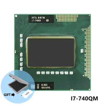 Intel Core i7-740QM i7 740QM SLBQG 1.7 GHz Dört Çekirdekli Sekiz İplik CPU İşlemci 6W 45W Soket G1 / rPGA988A