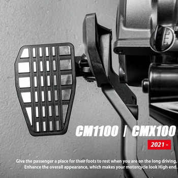 Honda için CM1100 CM 1100 CMX 1100 CMX1100 2021 Motosiklet Ayak Peg Pedalı Footrest Uzatma Footpeg Uzatma Büyütücü