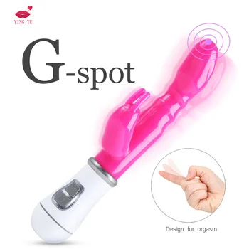 12 Hız Tavşan Vibratör g-spot Masaj Penis Vibratör Klitoris Stimülatörü Seks Oyuncakları Kadınlar İçin Kadın mastürbasyon için seks Shop
