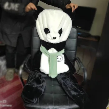 180 cm Dev Panda Peluş Oyuncaklar Ayı Ceket Tatil Doğum Günü Hediyesi Sevgililer Brinquedos Yumuşak Dış Cilt Hayvanlar